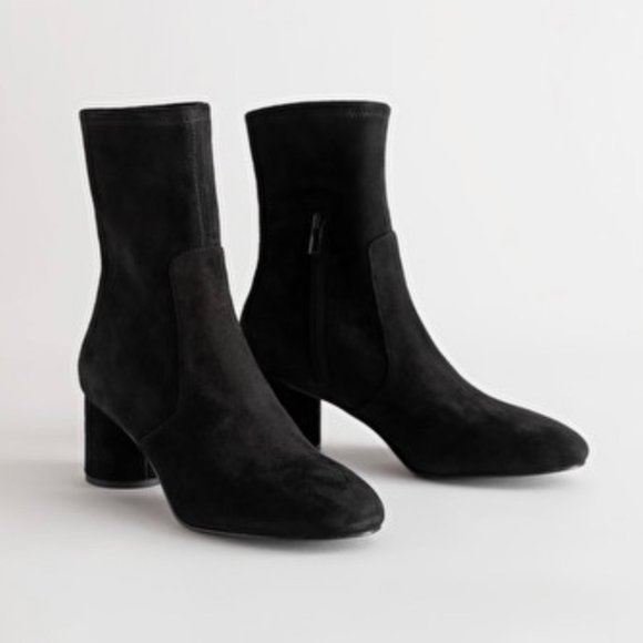 & other stories suede sock boots